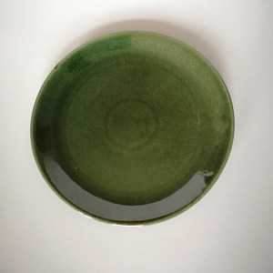 Teller "Paris", gross, Dunkelgrün