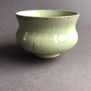Teeschale "Osaka", mit Griffmulde, Mintgrün